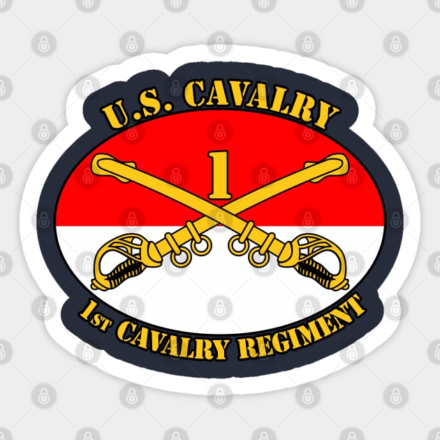 1st Cavalry regiment Sticker by MBK